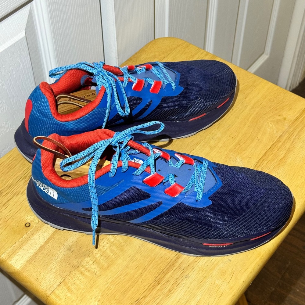 The North Face VECTIV Enduris II Mens 12.5 Blue Trail Running Shoes NF0A4OAW
